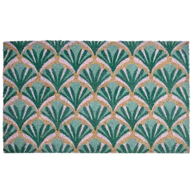 Paillasson Tatalik Vert 45 X 75 Cm Fibre De Coco Paillasson Tatalik Vert 45 X 75 Cm Fibre De Coco