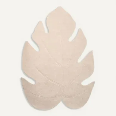 Tapis Nainital Blanc Cassé 160 X 230 Cm Laine