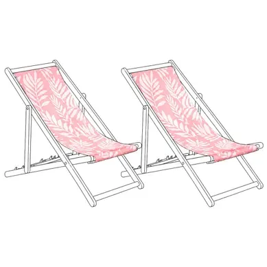 Lot De 2 Tissus De Remplacement Pour Chaises Longues Anzio/avellino 113 X 44 Cm Rose Lot De 2 Tissus De Remplacement Pour Chaises Longues Anzio/avellino 113 X 44 Cm Rose