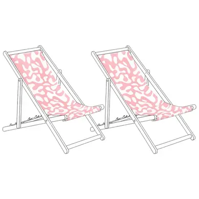 Lot De 2 Tissus De Remplacement Pour Chaises Longues Anzio/avellino 113 X 44 Cm Rose Clair Lot De 2 Tissus De Remplacement Pour Chaises Longues Anzio/avellino 113 X 44 Cm Rose Clair