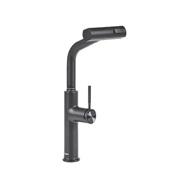 Robinet De Cuisine À Tirette Peguche Noir