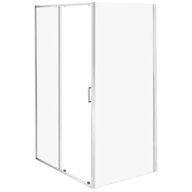 Cabine De Douche Langui 90 X 120 X 190 Cm Argenté Cabine De Douche Langui 90 X 120 X 190 Cm Argenté