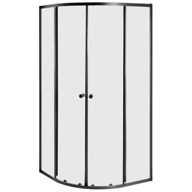 Cabine De Douche Onelli 90 X 90 X 190 Cm Noir Cabine De Douche Onelli 90 X 90 X 190 Cm Noir