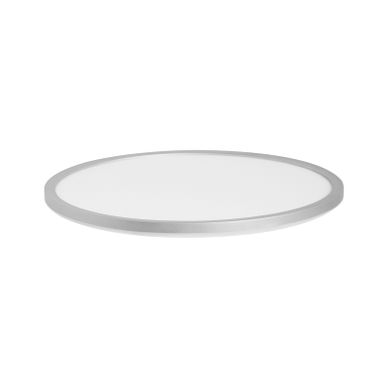 Plafonnier À LED Velora Avec Télécommande Avec Variateur Argenté Plafonnier À LED Velora Avec Télécommande Avec Variateur Argenté