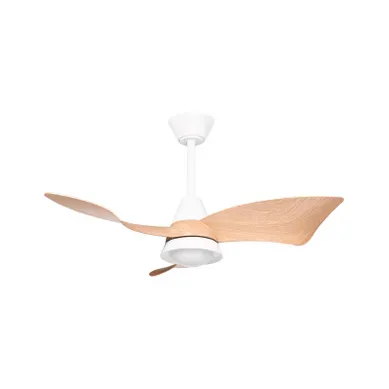 Ventilateur De Plafond Avec Lampe Haines Avec Télécommande LED Blanc Ventilateur De Plafond Avec Lampe Haines Avec Télécommande LED Blanc