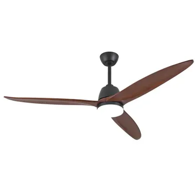 Ventilateur De Plafond 132 Cm Noir, LED Dimmable 3 Températures, Moteur Dc Réversible Ventilateur De Plafond 132 Cm Noir, LED Dimmable 3 Températures, Moteur Dc Réversible