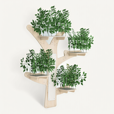 Arbre à Chat Mural 155x210 Cm, Design Arbre Avec Plateformes Et Griffoirs, Bois De Pin, Vert Arbre à Chat Mural 155x210 Cm, Design Arbre Avec Plateformes Et Griffoirs, Bois De Pin, Vert