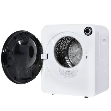 Mini Sèche-linge Avec 5 Programmes, 3 Kg, 830 W, En Abs Et Acier Inoxydable, Blanc Mini Sèche-linge Avec 5 Programmes, 3 Kg, 830 W, En Abs Et Acier Inoxydable, Blanc
