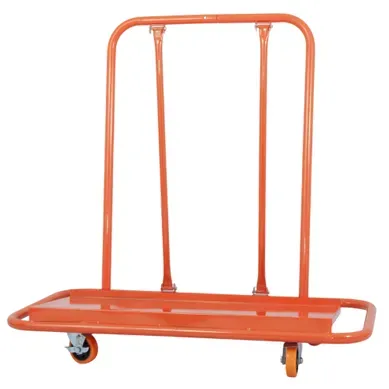 Chariot Porte-plaques Avec Roulettes Et Freins, En Acier Allié, 1000 Kg, Orange Chariot Porte-plaques Avec Roulettes Et Freins, En Acier Allié, 1000 Kg, Orange