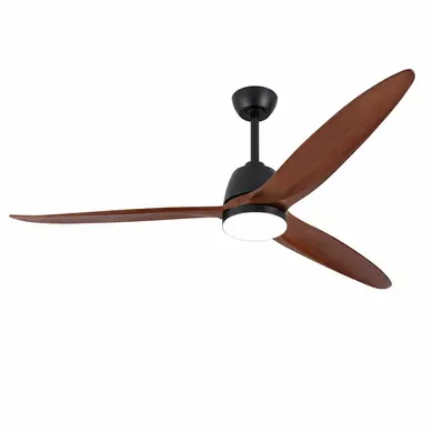 Ventilateur De Plafond Noir 182 Cm Avec LED, 3 Pales En Bois, Moteur Dc Réversible Ventilateur De Plafond Noir 182 Cm Avec LED, 3 Pales En Bois, Moteur Dc Réversible