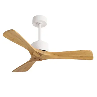 Ventilateur De Plafond 42 Pouces En Bois, Sans Lumière, Télécommande, Moteur Dc Silencieux Ventilateur De Plafond 42 Pouces En Bois, Sans Lumière, Télécommande, Moteur Dc Silencieux
