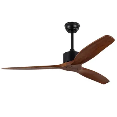 Ventilateur De Plafond 52 Pouces En Bois, Avec Télécommande, Sans éclairage Ventilateur De Plafond 52 Pouces En Bois, Avec Télécommande, Sans éclairage