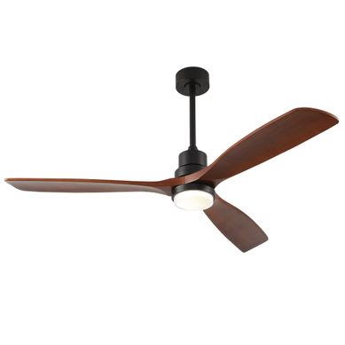Ventilateur De Plafond 60 Pouces En Bois Avec Télécommande, Moteur Dc Réversible, 6 Vitesses Ventilateur De Plafond 60 Pouces En Bois Avec Télécommande, Moteur Dc Réversible, 6 Vitesses