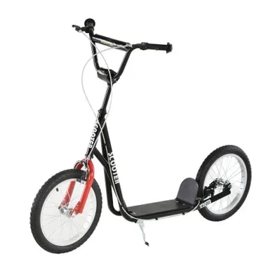 Trottinette Enfant Noire 139 X 58 X 90-96 Cm, Guidon Réglable, Usage Ville Trottinette Enfant Noire 139 X 58 X 90-96 Cm, Guidon Réglable, Usage Ville