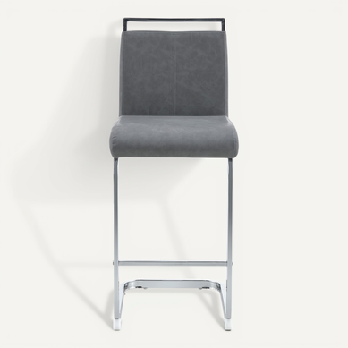 Lot De 2 Tabourets De Bar Gris Foncé Et Argenté 96,5 Cm Pour Cuisine Et Bar Lot De 2 Tabourets De Bar Gris Foncé Et Argenté 96,5 Cm Pour Cuisine Et Bar