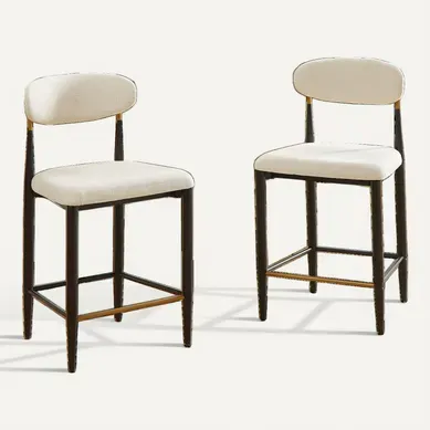Tabouret De Bar Beige Et Noir Café Avec Dossier Courbé Pour Cuisine Ouverte Tabouret De Bar Beige Et Noir Café Avec Dossier Courbé Pour Cuisine Ouverte