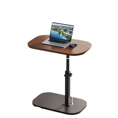 Table D’appoint C Réglable 40×30 Cm, Hauteur 45–80 Cm, Rotation 360°, Compacte Et Robuste.