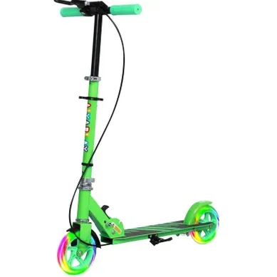 Trottinette Enfant Verte Guidon Réglable 73-89 Cm Pour 3-8 Ans Trottinette Enfant Verte Guidon Réglable 73-89 Cm Pour 3-8 Ans