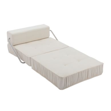 Canapé Convertible Pliable Blanc 186 X 93 Cm Pour Petit Espace Canapé Convertible Pliable Blanc 186 X 93 Cm Pour Petit Espace