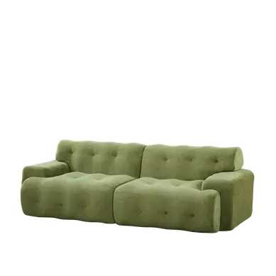 Canapé Compressé 2 Places 224 X 104 Cm - Vert Canapé Compressé 2 Places 224 X 104 Cm - Vert