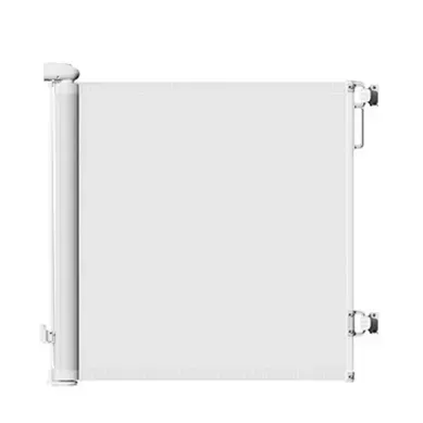 Barrière De Sécurité Extensible 180 Cm Pour Bébé Et Animaux Double Verrouillage Filet Souple Blanc Barrière De Sécurité Extensible 180 Cm Pour Bébé Et Animaux Double Verrouillage Filet Souple Blanc