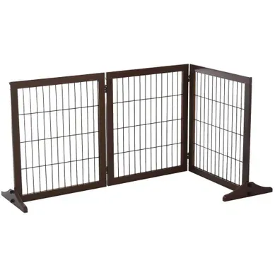 Barrière De Sécurité 185x36x71 Cm Pliable 3 Panneaux Contreplaqué Marron Barrière De Sécurité 185x36x71 Cm Pliable 3 Panneaux Contreplaqué Marron