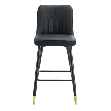 Lot De 2 Tabourets De Bar 100 Cm Noir Lot De 2 Tabourets De Bar 100 Cm Noir
