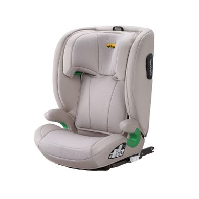 Siège Auto Enfant I-size R129 100-150 Cm Isofix, Têtière Réglable, Beige, Tissu