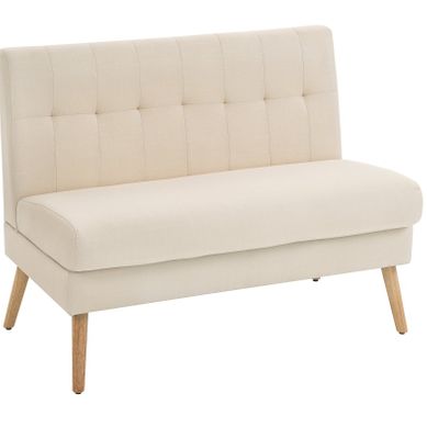 Canapé 2 Places 118 Cm Beige