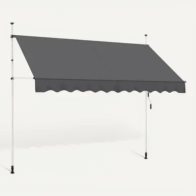 Store Banne Manuel Avec Manivelle Auvent Rétractable 300 X 120 Cm Store Banne Manuel Avec Manivelle Auvent Rétractable 300 X 120 Cm