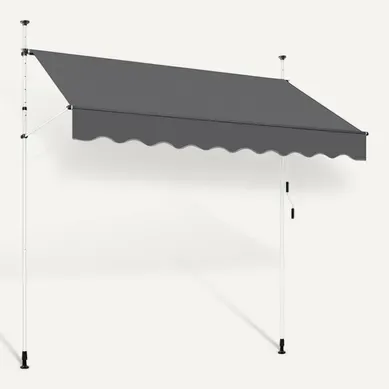 Store Banne Manuel Sans Percement Pour Balcon 250 X 120 Cm Store Banne Manuel Sans Percement Pour Balcon 250 X 120 Cm