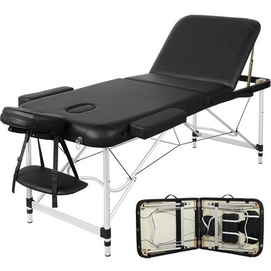 Table De Massage Pliante Professionnelle 3 Section Noir