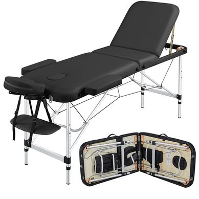 Table De Massage Pliante En 3 Sections Lit Cosmétique