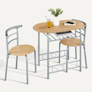 Ensemble Table à Manger Ronde Avec 2 Chaises Ensemble Table à Manger Ronde Avec 2 Chaises