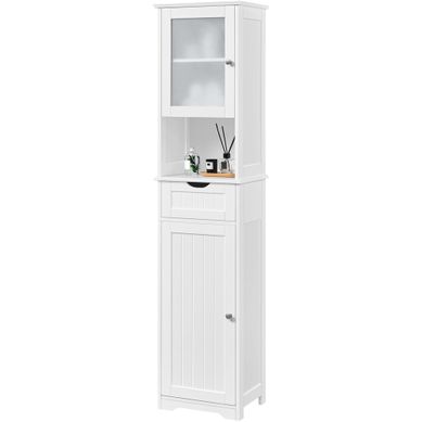 Meuble Colonne De Salle De Bain Armoire Cuisine Etagère Réglable 170 Cm De Haut Meuble Colonne De Salle De Bain Armoire Cuisine Etagère Réglable 170 Cm De Haut
