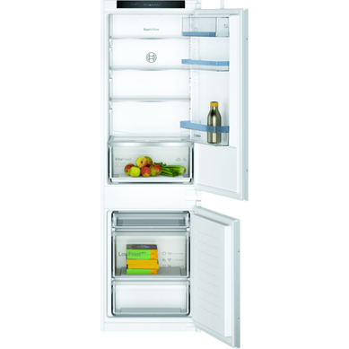 Refrigerateur congelateur en haut Radiola - RARDP210BV - Réfrigérateur 2  portes - 211 litres - Faible largeur - Classe F - Vintage - Froid statique  - Noir