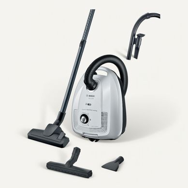Aspirateur traîneau sac BOSCH BGL38WH3H Aspirateur traîneau sac BOSCH BGL38WH3H vue de face