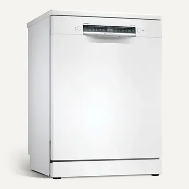 Lave-vaisselle pose libre BOSCH SMS4EMW06E 14 couverts Lave-vaisselle pose libre BOSCH SMS4EMW06E 14 couverts vue de face