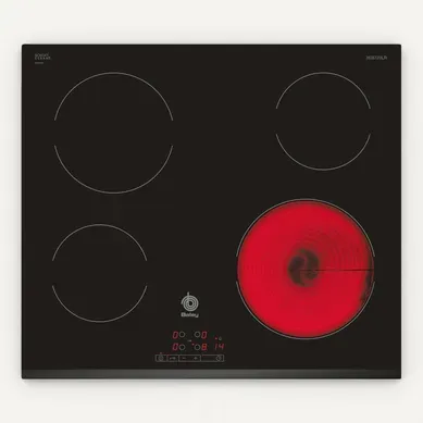 Table De Cuisson Vitrocéramique 60 cm 4 Feux 6600w Noir - 3eb720lr Table De Cuisson Vitrocéramique 60 cm 4 Feux 6600w Noir - 3eb720lr