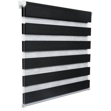 1 Pièce Store Enrouleur Double. Fixation Rapide Sans Perçage. Isolant Thermique.70x150cm.anthracite