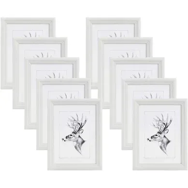 10x Cadre Photo 15x20 Cm Cadre En Bois Et Verre Décoration Maison Artos Style Argent 10x Cadre Photo 15x20 Cm Cadre En Bois Et Verre Décoration Maison Artos Style Argent