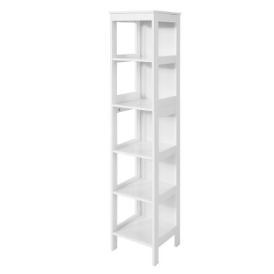 Meuble Colonne De Salle De Bain Armoire Haute Étagère De Salle De Bain Avec 6 Étagères,bzr14-w Meuble Colonne De Salle De Bain Armoire Haute Étagère De Salle De Bain Avec 6 Étagères,bzr14-w