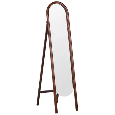 Miroir Sur Pied Bois Foncé 30 X 150 Cm Chelles Miroir Sur Pied Bois Foncé 30 X 150 Cm Chelles