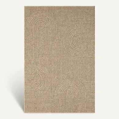 Tapis Kansas Extérieur Jute Terrasse - Nature - 240x340 Cm Tapis Kansas Extérieur Jute Terrasse - Nature - 240x340 Cm