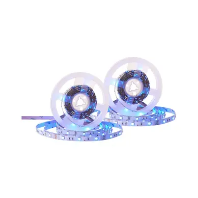 Lot De 2 Bandes Lumineuses LED 16 Couleurs Et Blanc 5 M
