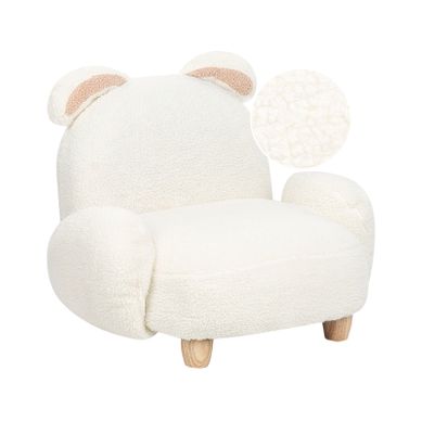 Fauteuil Pour Enfants Lapin Kanna Bouclé Blanc Cassé Fauteuil Pour Enfants Lapin Kanna Bouclé Blanc Cassé