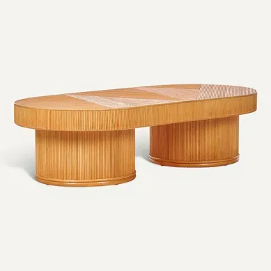 Table Basse De Jardin Airole 150 Cm 70 Cm Rotin Marron Table Basse De Jardin Airole 150 Cm 70 Cm Rotin Marron