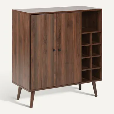 Armoire à Vin Tullamore Marron Foncé Armoire à Vin Tullamore Marron Foncé