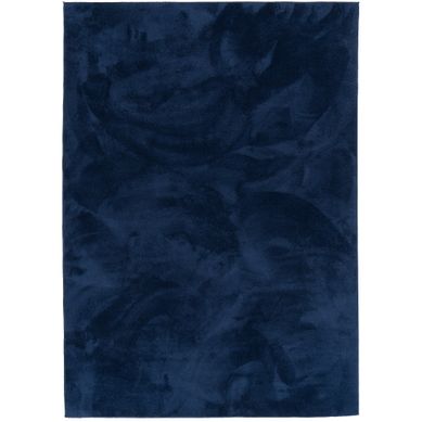 Tapis En Fausse Fourrure 140x200cm Bleu Foncé Tapis En Fausse Fourrure 140x200cm Bleu Foncé