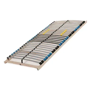 Sommier à Lattes 90x200 Cm 28 Lattes 7 Zones Charge Maximale 140 Kg Bouleau Multiplis Sommier à Lattes 90x200 Cm 28 Lattes 7 Zones Charge Maximale 140 Kg Bouleau Multiplis